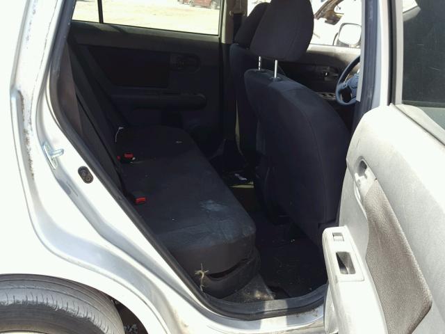 JTLKE50E591089126 - 2009 TOYOTA SCION XB SILVER photo 6