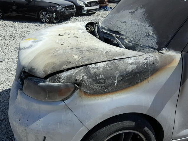 JTLKE50E591089126 - 2009 TOYOTA SCION XB SILVER photo 9