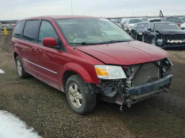 1D8HN54PX8B156993 - 2008 DODGE GRAND CARA RED photo 1