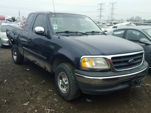 2FTZX17251CA78235 - 2001 FORD F150 BLUE photo 1