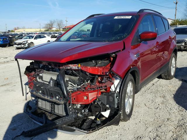 1FMCU9GD9HUC46513 - 2017 FORD ESCAPE SE 红色 照片 2