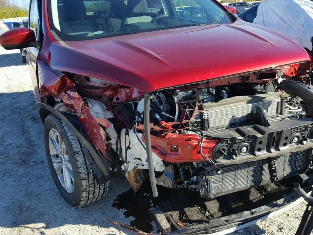 1FMCU9GD9HUC46513 - 2017 FORD ESCAPE SE 红色 照片 9