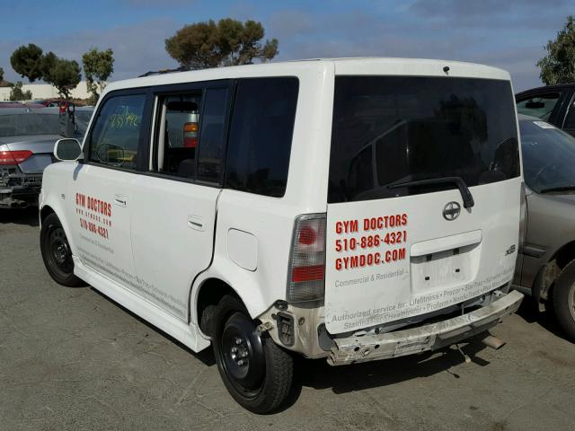 JTLKT324664050134 - 2006 TOYOTA SCION XB Ақ фото 3