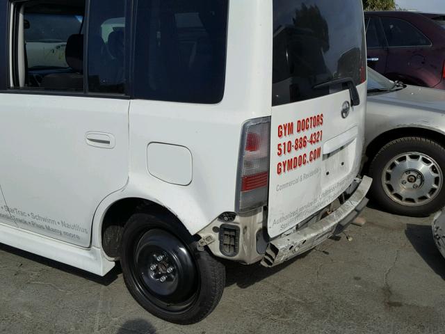 JTLKT324664050134 - 2006 TOYOTA SCION XB Ақ фото 9