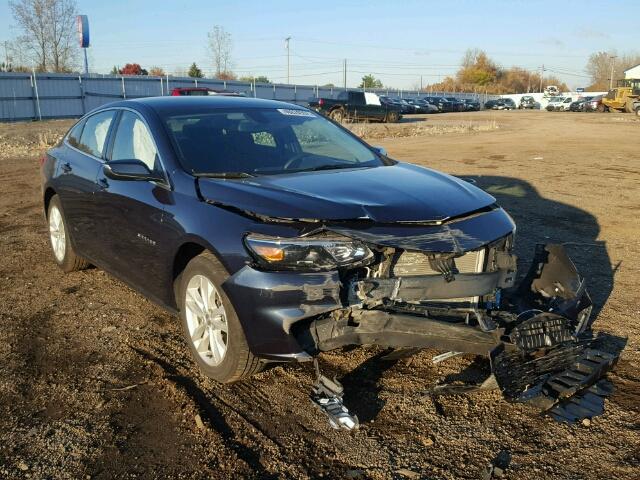 1G1ZE5ST7GF179487 - 2016 CHEVROLET MALIBU LT BLACK photo 1