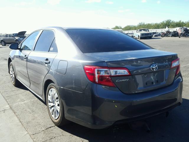 4T4BF1FK3CR179400 - 2012 TOYOTA CAMRY BASE CHARCOAL photo 3