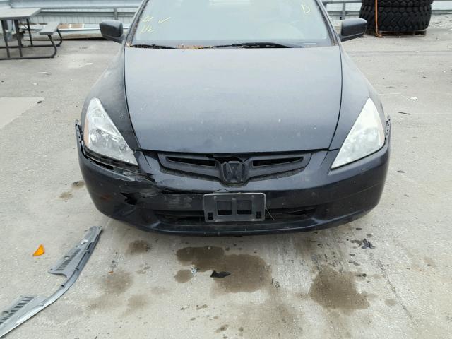 1HGCM56383A106549 - 2003 HONDA ACCORD LX BLACK photo 9