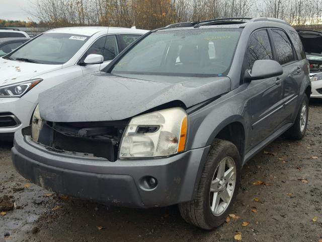 2CNDL73F266049861 - 2006 CHEVROLET EQUINOX LT GRAY photo 2