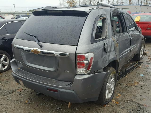 2CNDL73F266049861 - 2006 CHEVROLET EQUINOX LT GRAY photo 4