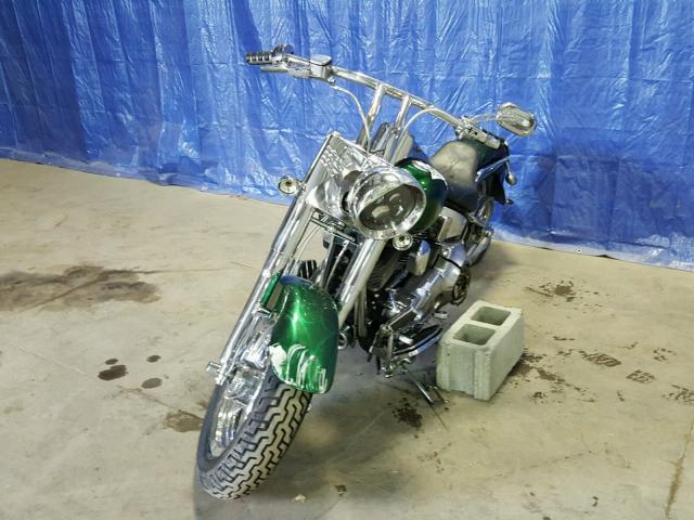 1HD1BXB182Y069406 - 2002 HARLEY-DAVIDSON FLSTFI GREEN photo 2