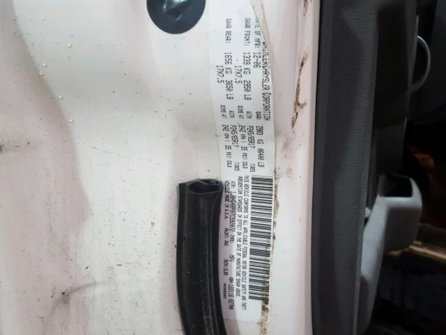 1J8HG48P07C592072 - 2007 JEEP COMMANDER WHITE photo 10