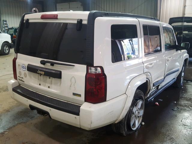 1J8HG48P07C592072 - 2007 JEEP COMMANDER WHITE photo 4