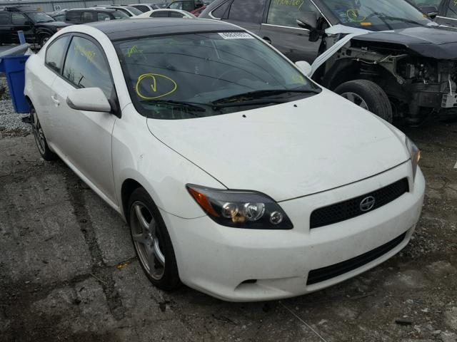 JTKDE3B75A0321380 - 2010 TOYOTA SCION TC WHITE photo 1