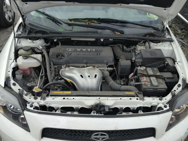 JTKDE3B75A0321380 - 2010 TOYOTA SCION TC 白色 照片 7