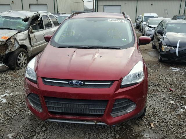 1FMCU0GX8EUA30010 - 2014 FORD ESCAPE SE RED photo 9