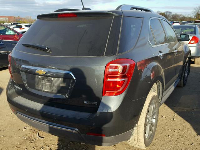 2GNALDEK6H1533149 - 2017 CHEVROLET EQUINOX PR GRAY photo 4