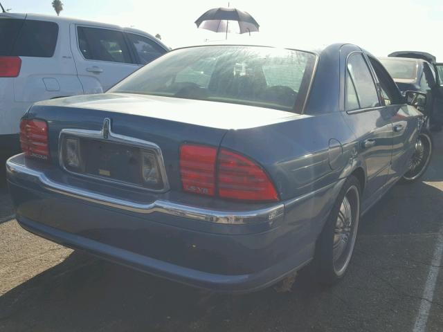 1LNHM87A82Y610751 - 2002 LINCOLN LS 蓝色 照片 4