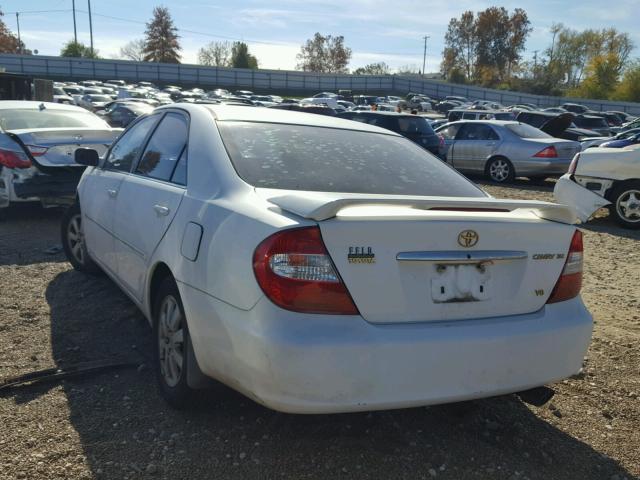 4T1BF32K93U060584 - 2003 TOYOTA CAMRY LE WHITE photo 3