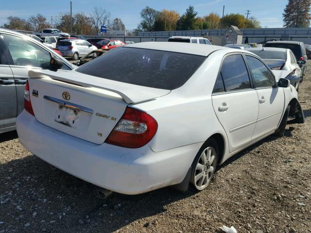 4T1BF32K93U060584 - 2003 TOYOTA CAMRY LE WHITE photo 4