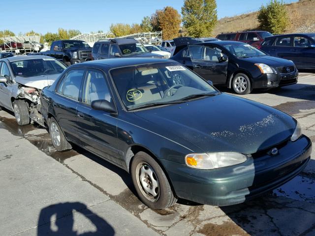 1Y1SK528XYZ433380 - 2000 CHEVROLET GEO PRIZM 绿色 照片 1