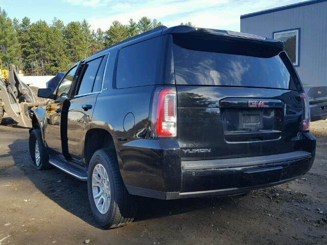 1GKS2BKC4HR145110 - 2017 GMC YUKON SLT BLACK photo 3