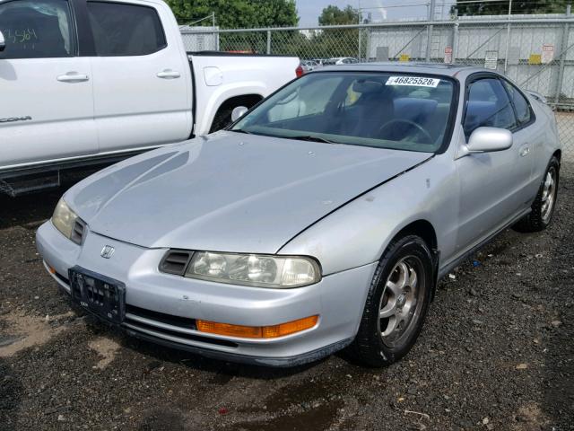 JHMBB2258NC023599 - 1992 HONDA PRELUDE SI GRAY photo 2