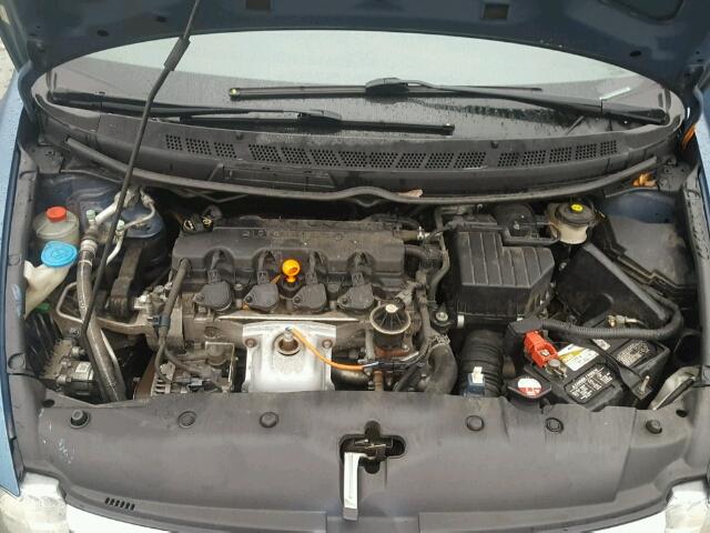 2HGFA1F8XAH512048 - 2010 HONDA CIVIC EX BLUE photo 7