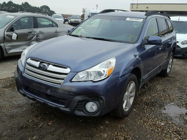 4S4BRBCC8E3326811 - 2014 SUBARU OUTBACK 2. BLUE photo 2