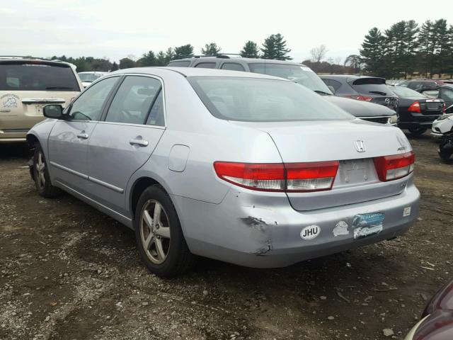 1HGCM56654A070315 - 2004 HONDA ACCORD EX SILVER photo 3