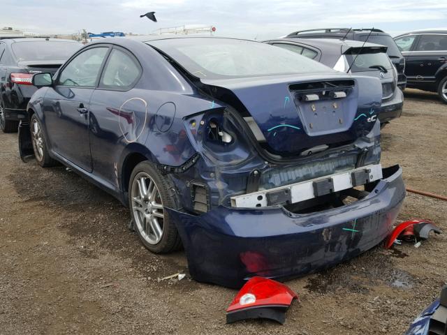 JTKDE177360072422 - 2006 TOYOTA SCION TC 蓝色 照片 3