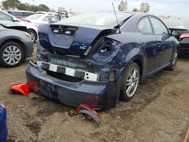 JTKDE177360072422 - 2006 TOYOTA SCION TC 蓝色 照片 4