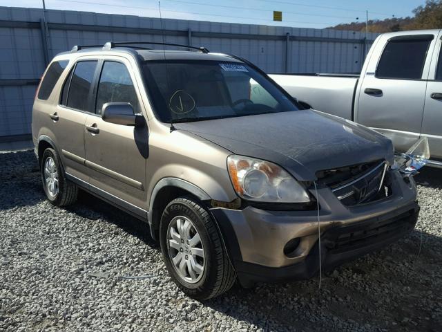 JHLRD78956C007981 - 2006 HONDA CR-V SE BEIGE photo 1