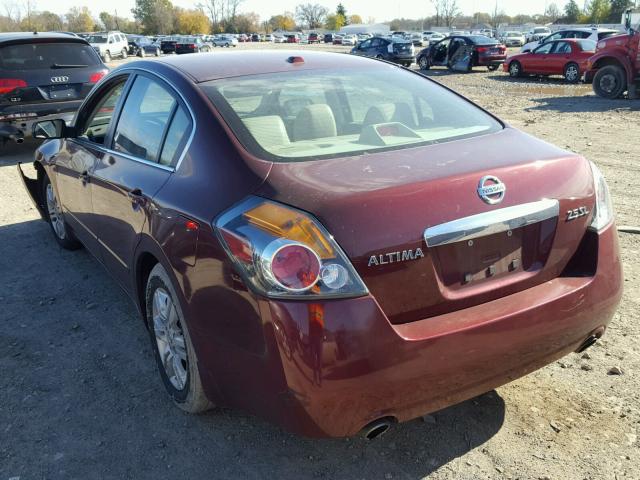 1N4AL2AP7BN507637 - 2011 NISSAN ALTIMA BAS MAROON photo 3