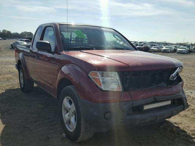 1N6BD06T97C460181 - 2007 NISSAN FRONTIER K RED photo 1