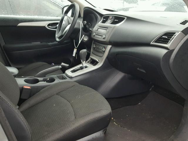 3N1AB7APXDL729802 - 2013 NISSAN SENTRA S GRAY photo 5