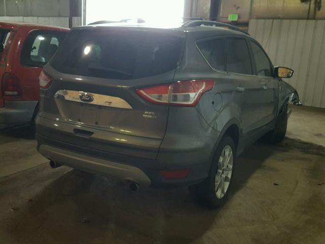 1FMCU9H90DUC94227 - 2013 FORD ESCAPE SEL GRAY photo 4