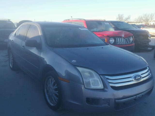 3FAFP06Z96R250105 - 2006 FORD FUSION S SILVER photo 1