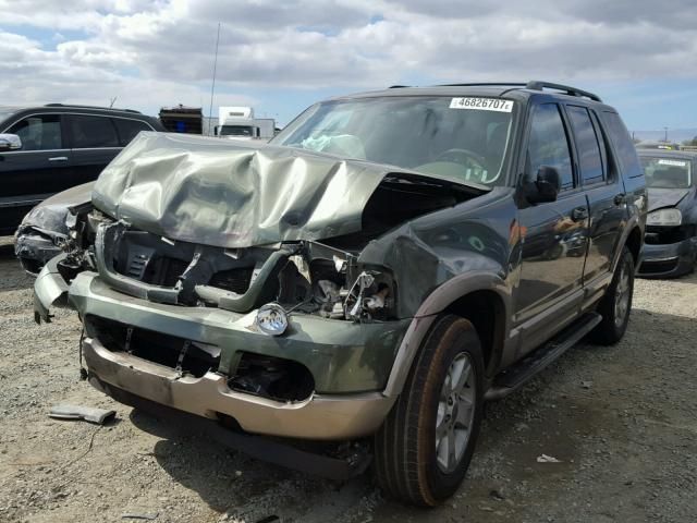 1FMDU64K93ZA14169 - 2003 FORD EXPLORER E GREEN photo 2