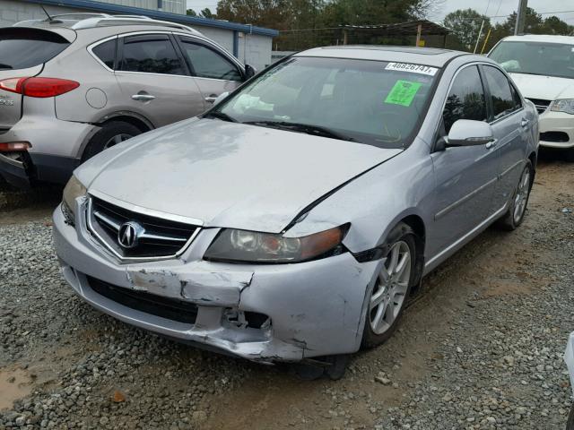 JH4CL96804C019737 - 2004 ACURA TSX SILVER photo 2