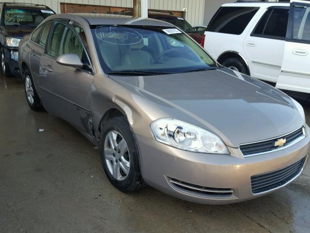 2G1WB55K179385346 - 2007 CHEVROLET IMPALA LS BROWN photo 1