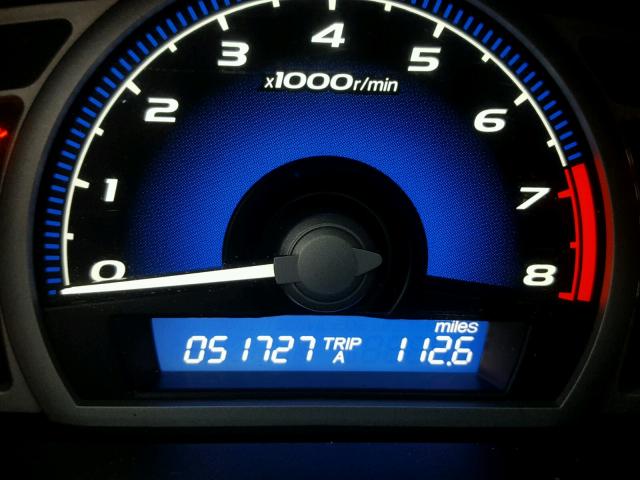 2HGFG1B82AH516681 - 2010 HONDA CIVIC EX BLUE photo 8