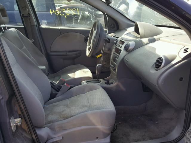 1G8AJ55F07Z152467 - 2007 SATURN ION LEVEL BLUE photo 5