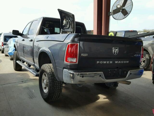 3C6TR5FJ6FG688842 - 2015 RAM 2500 LARAM GRAY photo 3