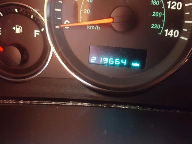 1J8HG48K86C221759 - 2006 JEEP COMMANDER RED photo 8