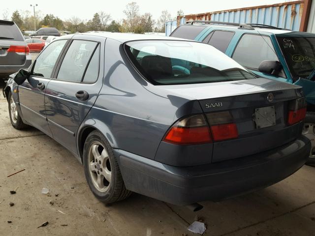 YS3EF48E1X3030248 - 1999 SAAB 9-5 SE BLUE photo 3