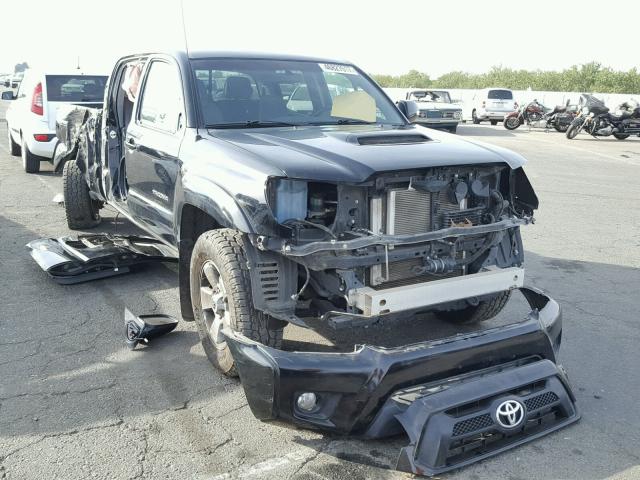 3TMMU4FN7FM081147 - 2015 TOYOTA TACOMA DOU BLACK photo 1