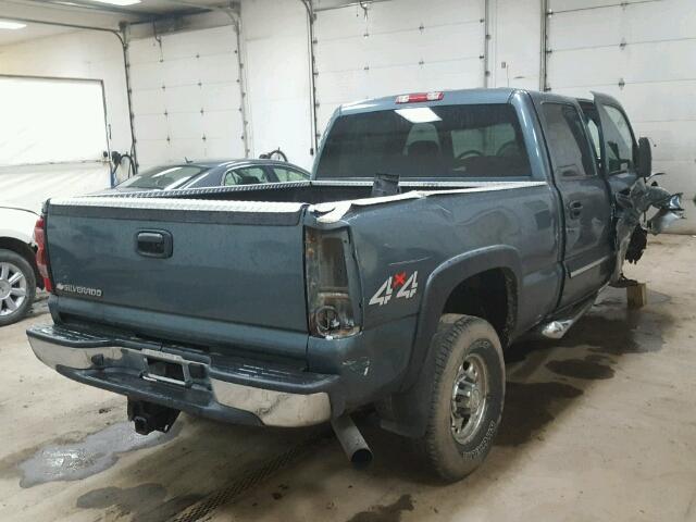 1GCHK23D07F127412 - 2007 CHEVROLET SILVERADO GRAY photo 4