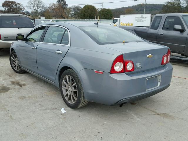 1G1ZK57B494234193 - 2009 CHEVROLET MALIBU LTZ BLUE photo 3