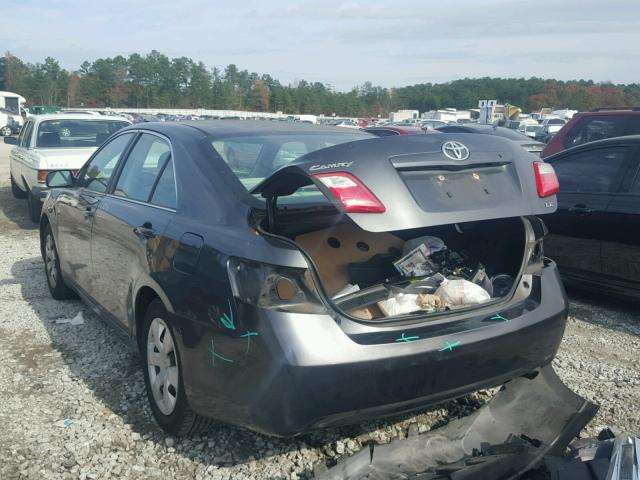 4T1BE46K49U824482 - 2009 TOYOTA CAMRY BASE GRAY photo 3