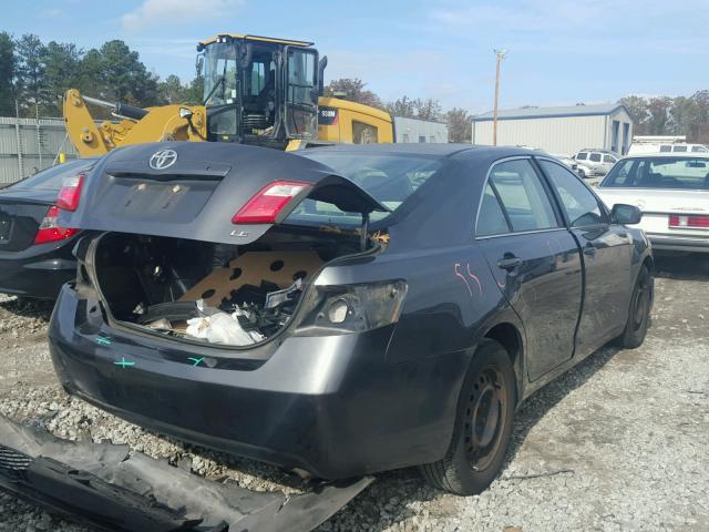 4T1BE46K49U824482 - 2009 TOYOTA CAMRY BASE GRAY photo 4